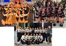  Image collage of UCS dance team members